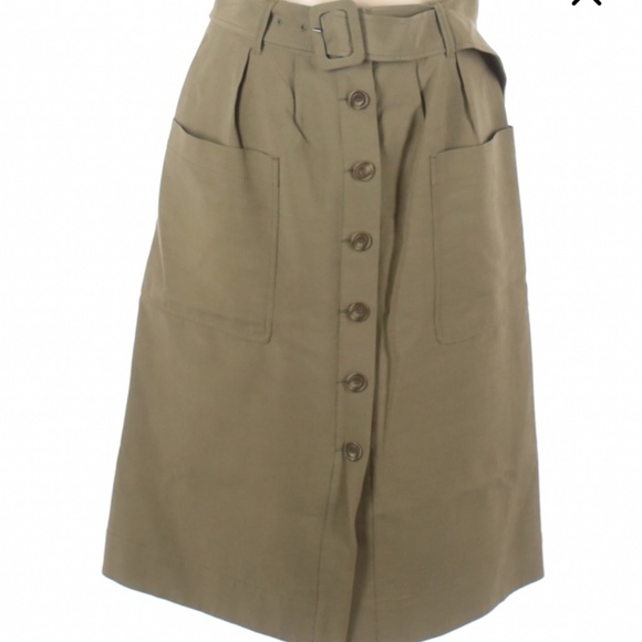 Belted Utility Skirt - Picture 1 of 7